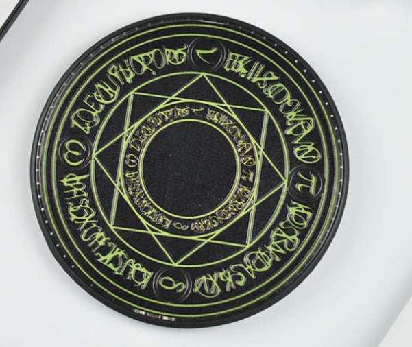 HKM-006419 10W Wireless Charging Pad with LED Indicator and Multiple Color Designs
