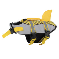 HKM-0064957 High Buoyancy Pet Dog Life Jacket Vest with Handle and Leash Ring - Lightweight and Easy to Use for Swimming