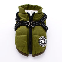 HKM-0065213 Cotton Casual Down Jacket for Pomeranian and Teddy Dogs
