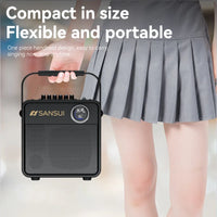 HKM-006547 Portable Bluetooth Speaker with Hi-Fi Stereo Sound for Home and Parties
