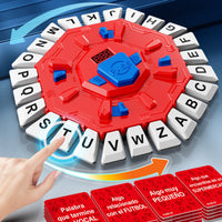 HKM-0065597 Multifunctional Crazy Letter Turntable Game for Emotional and Cognitive Development