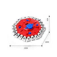 HKM-0065597 Multifunctional Crazy Letter Turntable Game for Emotional and Cognitive Development