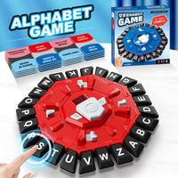 HKM-0065597 Multifunctional Crazy Letter Turntable Game for Emotional and Cognitive Development