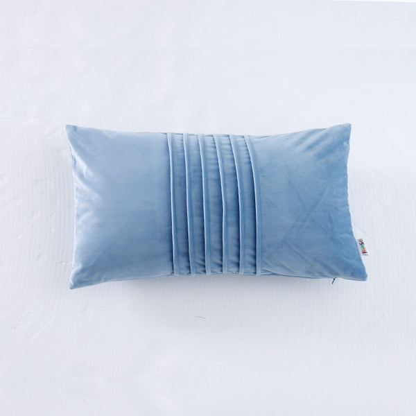 HKM-006611 Solid Color Velvet Cushion Cover with PP Cotton Filling - 30×50CM
