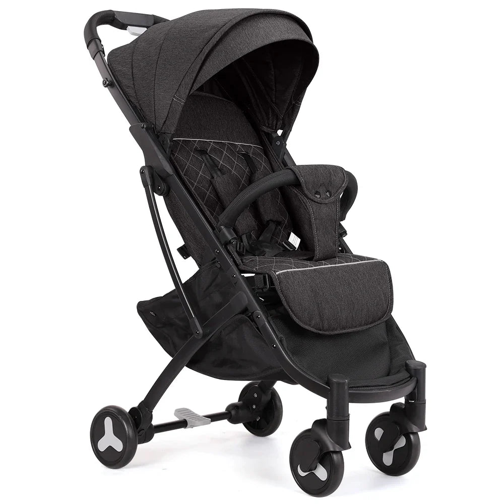HKM-006739 Eco-Friendly Lightweight Foldable Stroller for Babies - Travel Pushchair Safety Design