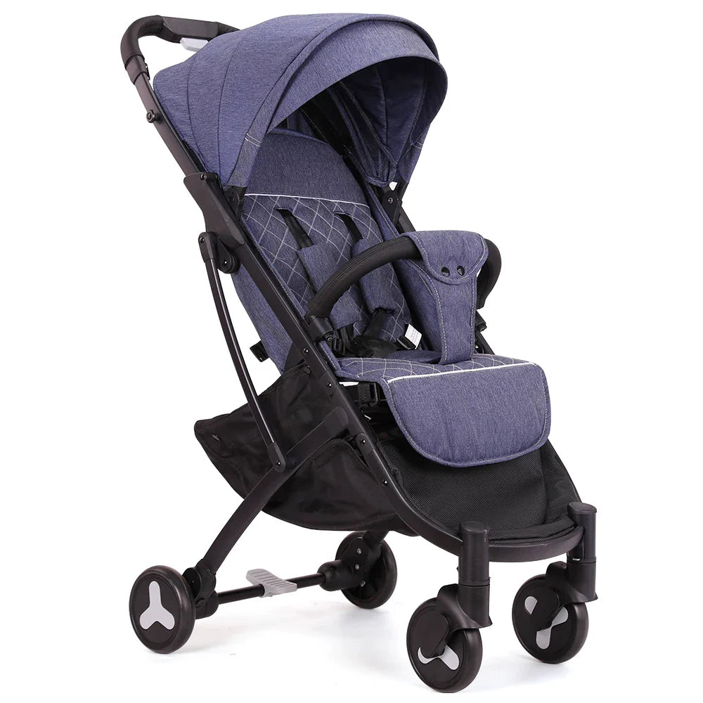 HKM-006739 Eco-Friendly Lightweight Foldable Stroller for Babies - Travel Pushchair Safety Design