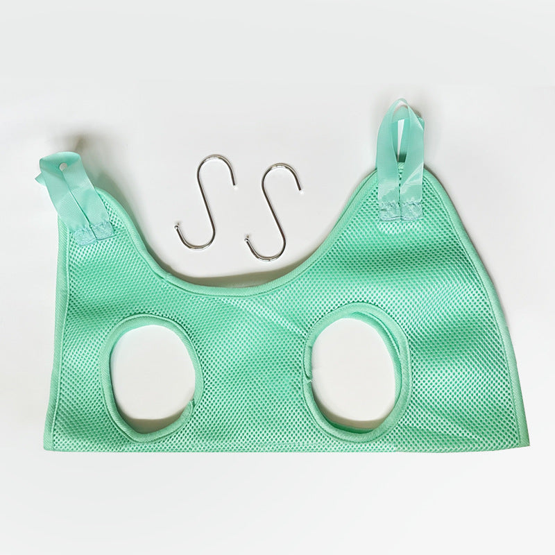 HKM-0068413 Pet Grooming Hammock for Small and Medium Cats and Dogs - Breathable Fabric, Comfortable Design