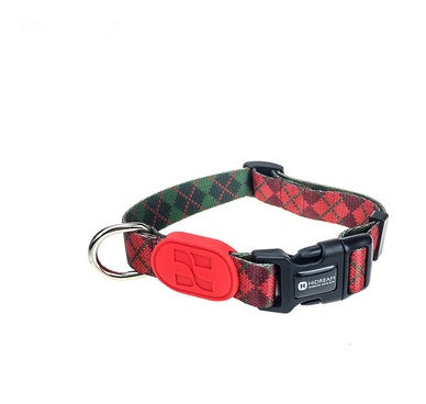 HKM-0068541 Colorful Adjustable Dog Collar for Small, Medium, and Large Dogs - Durable Design with Varying Widths
