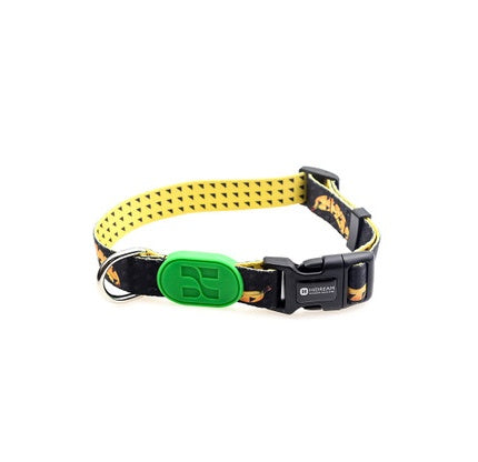HKM-0068541 Colorful Adjustable Dog Collar for Small, Medium, and Large Dogs - Durable Design with Varying Widths