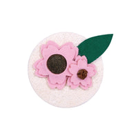 HKM-0069181 Sakura Fruit Cat Teething Stick Toy for Kittens - Natural Loofah & Catnip
