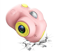 HKM-006931 Kids' Compact Digital Camera - 2.0 Inch LCD, 1080p Recording, Built-in Battery - Pink, Red, Blue, Camouflage