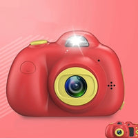 HKM-006931 Kids' Compact Digital Camera - 2.0 Inch LCD, 1080p Recording, Built-in Battery - Pink, Red, Blue, Camouflage