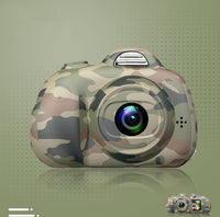 HKM-006931 Kids' Compact Digital Camera - 2.0 Inch LCD, 1080p Recording, Built-in Battery - Pink, Red, Blue, Camouflage