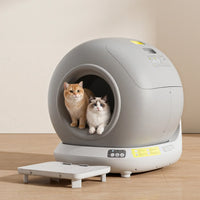HKM-006995 Smart Self-Cleaning Cat Litter Box with APP Control - 78L Capacity, Automatic Odor Control, Dust-Free Design