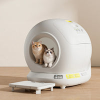 HKM-006995 Smart Self-Cleaning Cat Litter Box with APP Control - 78L Capacity, Automatic Odor Control, Dust-Free Design