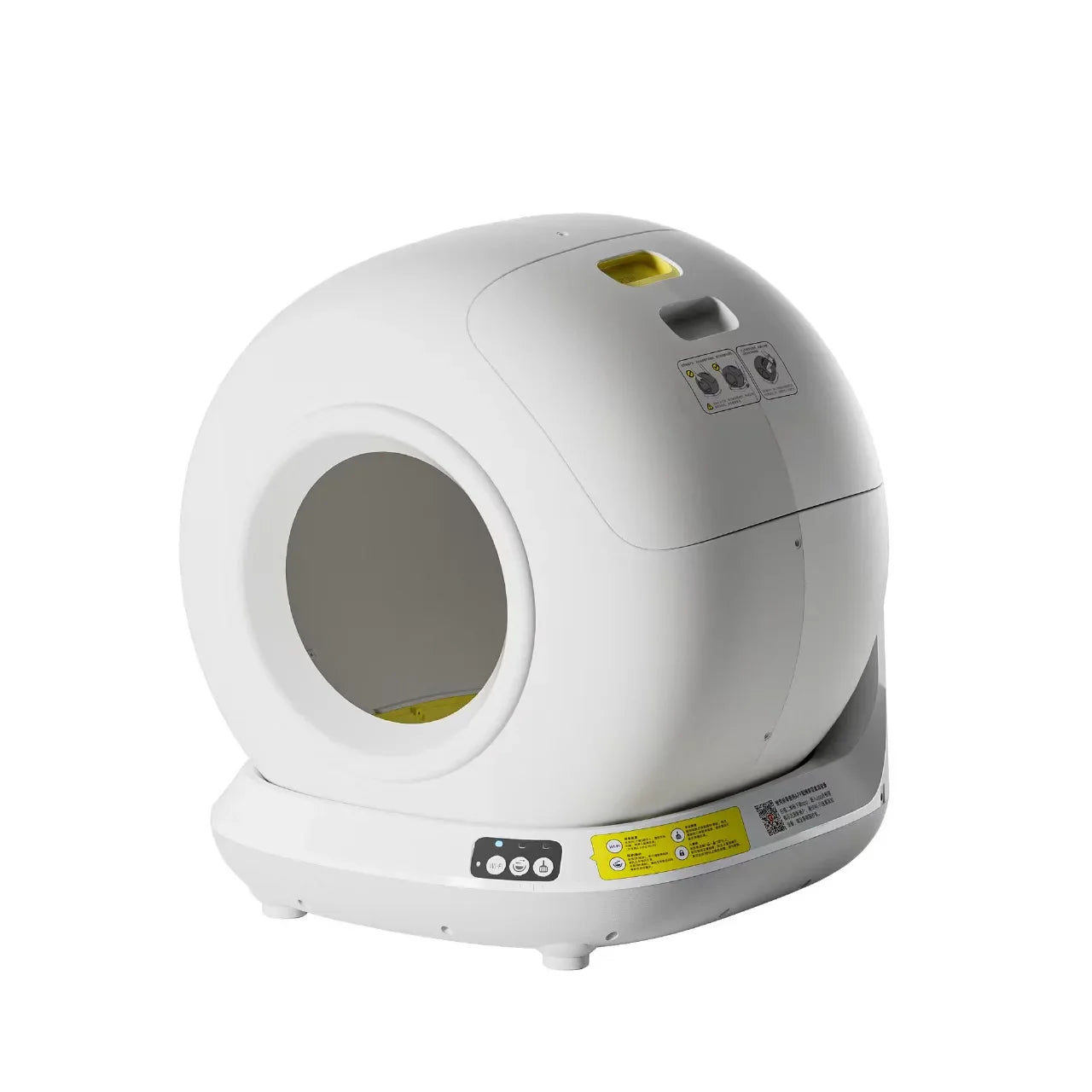 HKM-006995 Smart Self-Cleaning Cat Litter Box with APP Control - 78L Capacity, Automatic Odor Control, Dust-Free Design