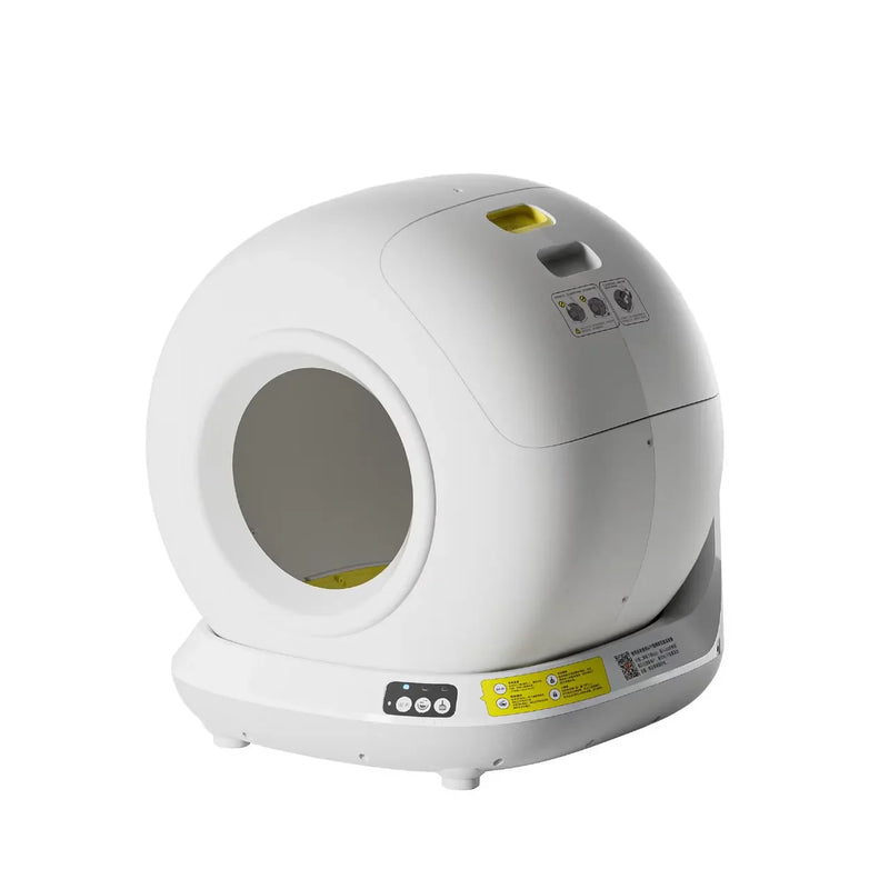 HKM-006995 Smart Self-Cleaning Cat Litter Box with APP Control - 78L Capacity, Automatic Odor Control, Dust-Free Design