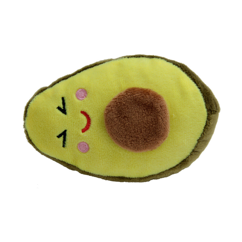 HKM-0071357 Large Dog Squeaky Toy with Fun Fruit and Vegetable Designs