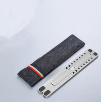 HKM-007251 Adjustable Portable Aluminum Laptop Stand for 11-17.3 Inch Devices