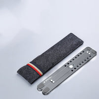 HKM-007251 Adjustable Portable Aluminum Laptop Stand for 11-17.3 Inch Devices