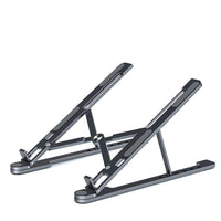 HKM-007251 Adjustable Portable Aluminum Laptop Stand for 11-17.3 Inch Devices