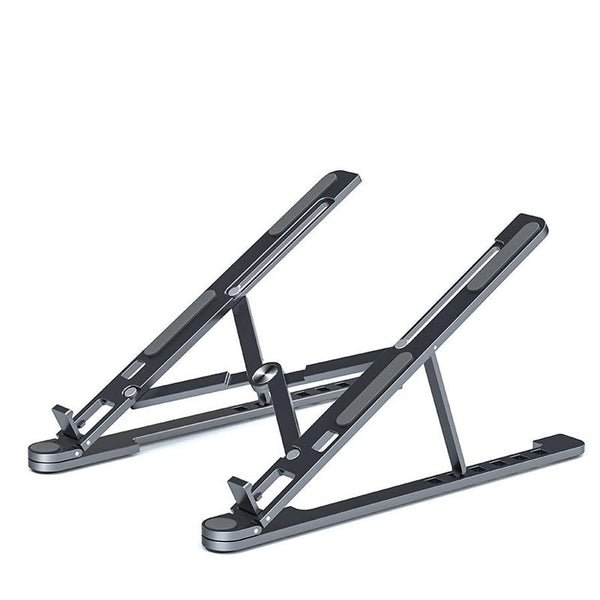 HKM-007251 Adjustable Portable Aluminum Laptop Stand for 11-17.3 Inch Devices