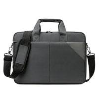 HKM-007251 Large Capacity Waterproof Laptop Tote Bag for 14 Inch Computers - Portable Black Case