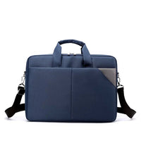 HKM-007251 Large Capacity Waterproof Laptop Tote Bag for 14 Inch Computers - Portable Black Case