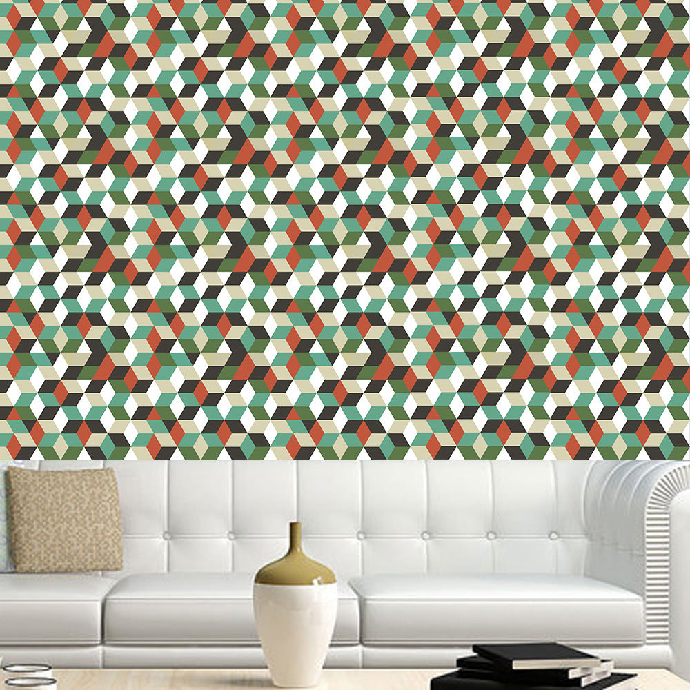 HKM-007251 Self-Adhesive Waterproof PVC Wall Stickers for Smooth Surfaces - 53x122cm