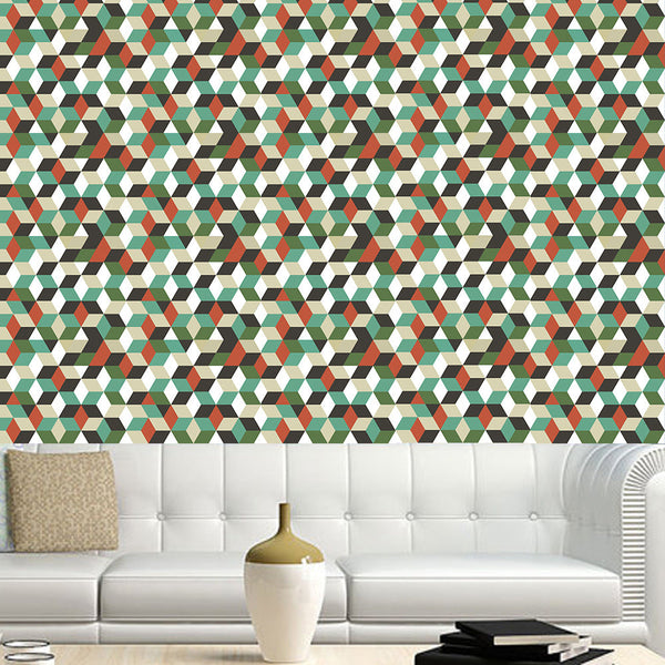 HKM-007251 Self-Adhesive Waterproof PVC Wall Stickers for Smooth Surfaces - 53x122cm