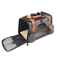 HKM-0072765 Small Oxford Cloth Dog Carrier Travel Car Seat - 45*24*28cm