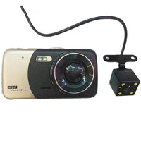 HKM-007379 Dual Lens Seamless Loop Video Tachograph with 3.6-inch Display and 140-Degree Shooting Angle