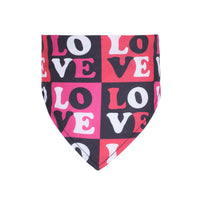 HKM-0073917 Valentine's Day Triangle Pet Scarf - Multiple Colors Available, Fits Neck Circumference 20-46CM