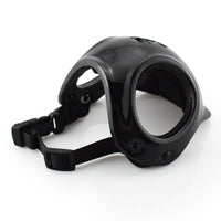 HKM-0076861 PET Helmet Cycling Hat for Small and Medium Dogs - Durable Plastic, Year-Round Use, Stylish Colors