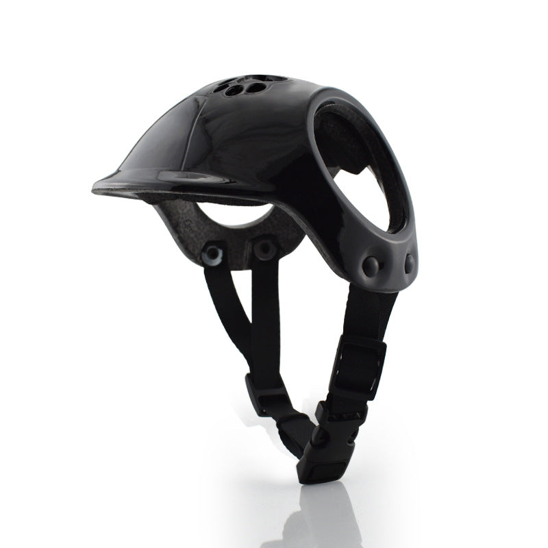 HKM-0076861 PET Helmet Cycling Hat for Small and Medium Dogs - Durable Plastic, Year-Round Use, Stylish Colors