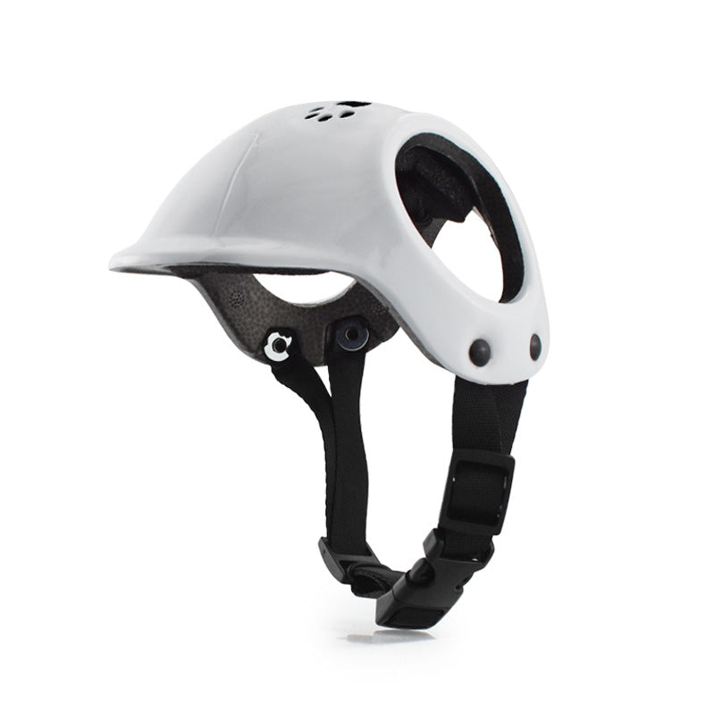 HKM-0076861 PET Helmet Cycling Hat for Small and Medium Dogs - Durable Plastic, Year-Round Use, Stylish Colors