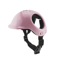 HKM-0076861 PET Helmet Cycling Hat for Small and Medium Dogs - Durable Plastic, Year-Round Use, Stylish Colors
