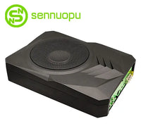 HKM-007699 Sundown Audio Slim Under Seat Active Subwoofer with Built-in Amplifier for Car and Truck