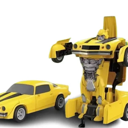 HKM-007699 Transforming Remote Control Robot Car with One Button Deformation for Kids