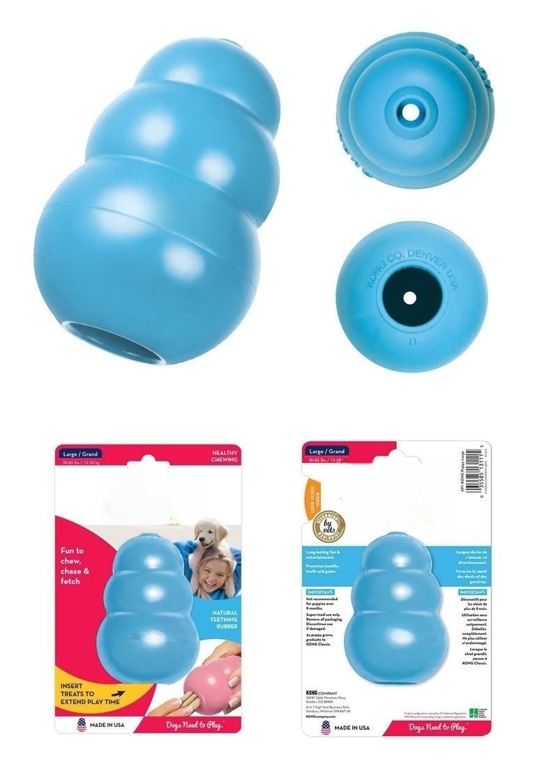 HKM-0077117 Durable Rubber Dog Toy - Gourd Shape, Food Leakage Design, Multiple Sizes Available