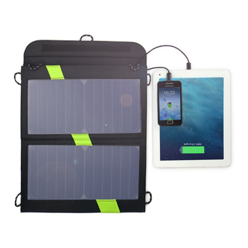 HKM-007891 Solar-Powered Charger for Mobile Phones and Tablets, Oxford Cloth Design, Lightweight and Portable, 5V14W/5V20W Output
