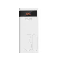 HKM-008083 30000mAh Power Bank with Digital Display and Multi-USB Output, Slim Portable Design