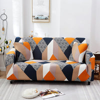 HKM-008083 Elastic Non-Slip Full Coverage Sofa Cover in Various Modern Colors for Living Room and Outdoor Use