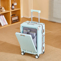 HKM-008083 Hardshell Carry-On Luggage Set for Summer Travel – Stylish and Durable Suitcases