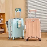 HKM-008083 Hardshell Carry-On Luggage Set for Summer Travel – Stylish and Durable Suitcases