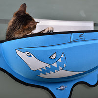 HKM-0082109 Window Suction Cat Hammock Bed for Comfortable Sleeping and Playtime