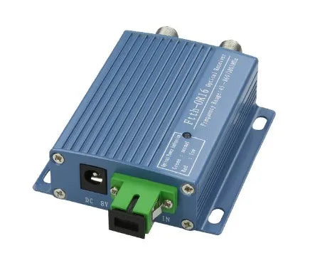 HKM-008211 High Level FTTH CATV Optical Receiver with 2 Outputs and AGC for Satellite TV, WDM Mini Node Receiver