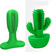 HKM-0082877 Cactus Dog Molar Stick - Natural Rubber Chew Toy for Medium to Large Dogs