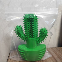 HKM-0082877 Cactus Dog Molar Stick - Natural Rubber Chew Toy for Medium to Large Dogs