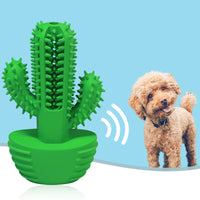 HKM-0082877 Cactus Dog Molar Stick - Natural Rubber Chew Toy for Medium to Large Dogs